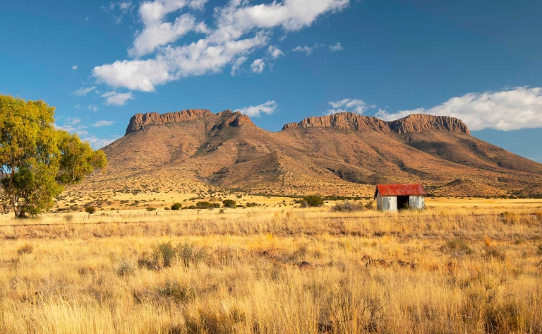 Col de Bainskloof et immensité du Karoo